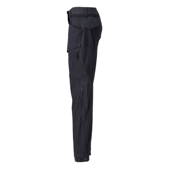 Mascot Lightweight Durable 4-Way-Stretch Functional Trousers (Holster Pockets Attachable) 22058-605 Right #colour_dark-navy-blue