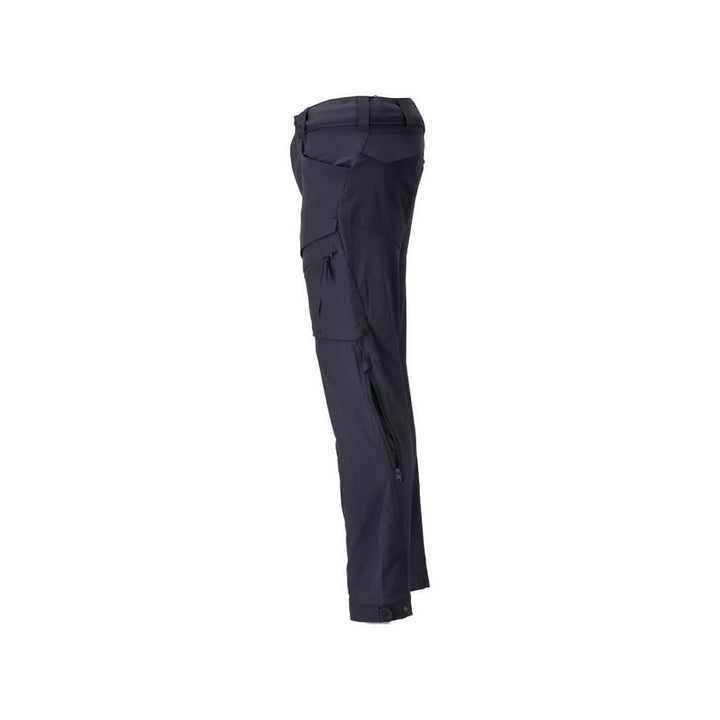 Mascot Lightweight Durable 4-Way-Stretch Functional Trousers (Holster Pockets Attachable) 22059-605 Right #colour_dark-navy-blue