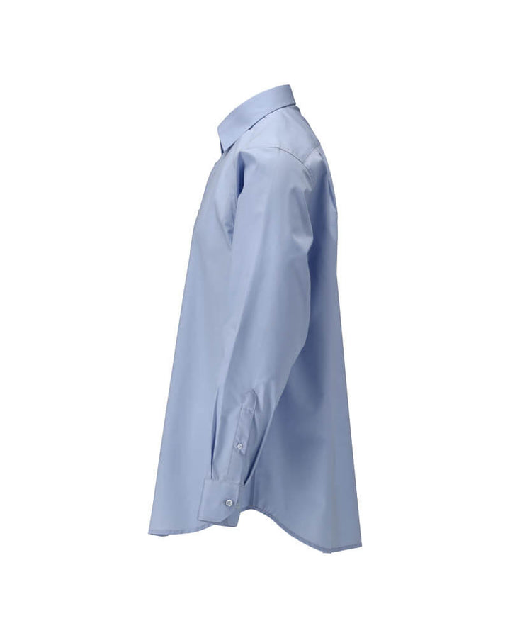 Mascot Lightweight Durable Easy Iron Collared Shirt 21804-984 Right #colour_light-blue