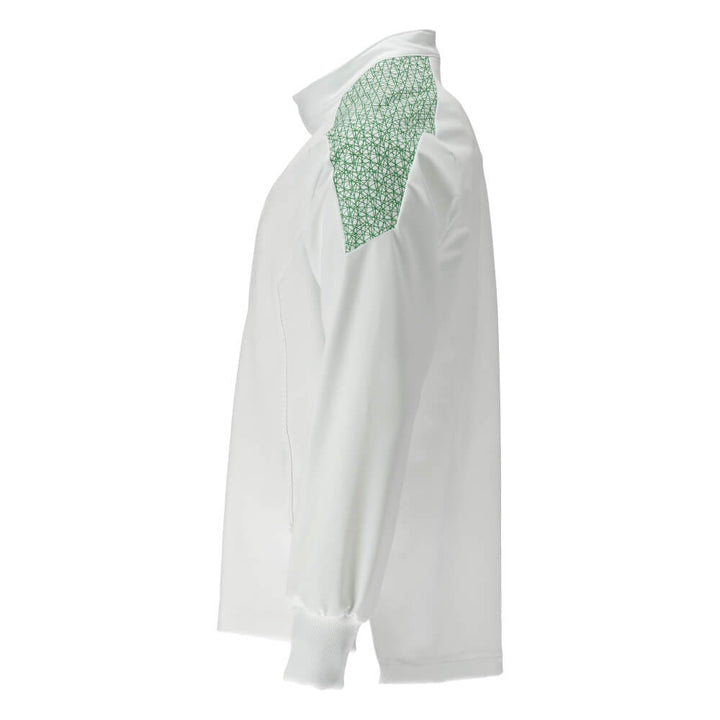 Mascot Lightweight Durable Stretch Jacket 20054-511 Right #colour_white-grass-green