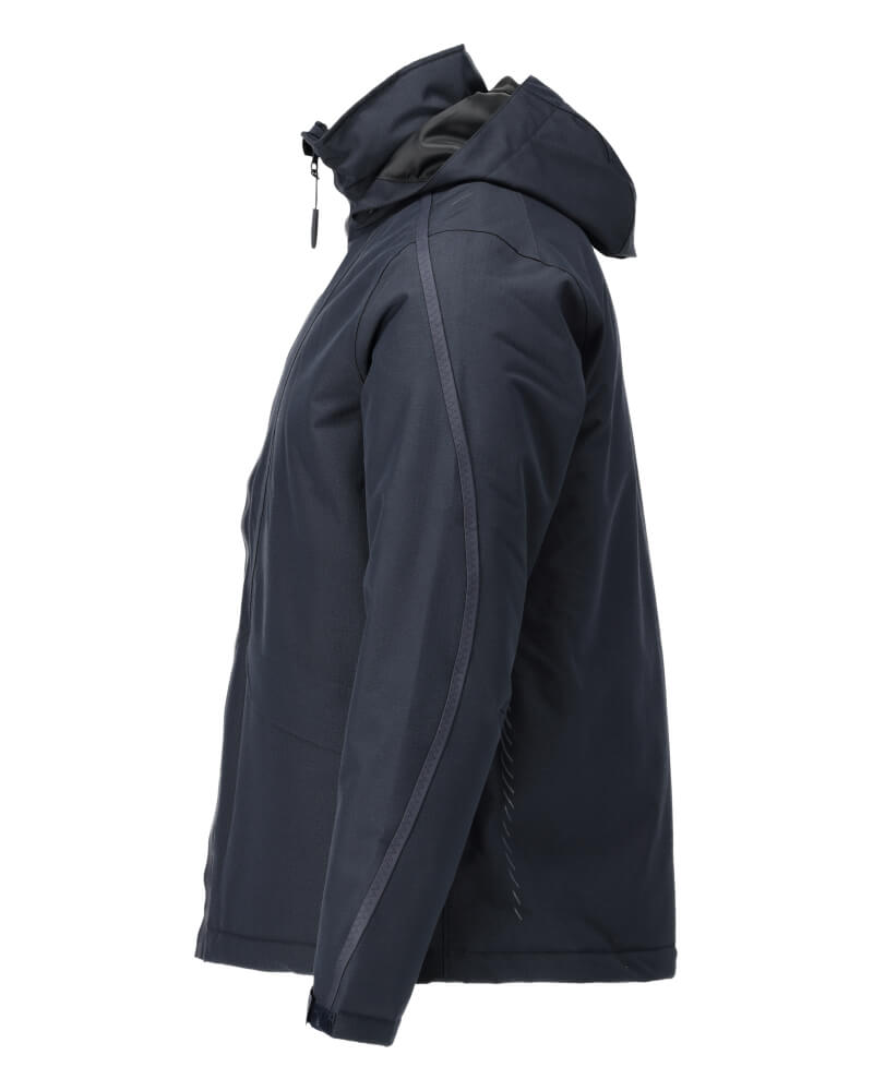 Mascot Lightweight Insulated Breathable Waterproof Winter Jacket 22435-231 Right #colour_dark-navy-blue