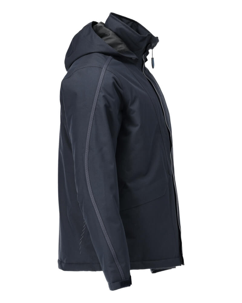 Mascot Lightweight Insulated Breathable Waterproof Winter Jacket 22435-231 Left #colour_dark-navy-blue