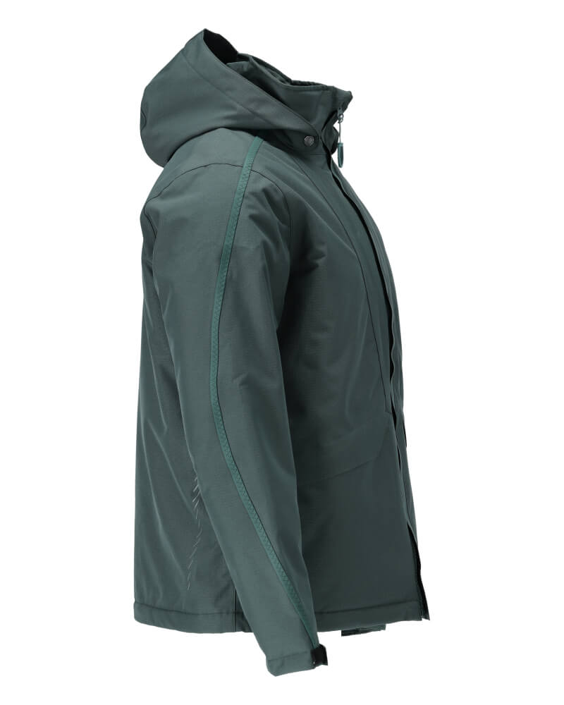 Mascot Lightweight Insulated Breathable Waterproof Winter Jacket 22435-231 Left #colour_forest-green