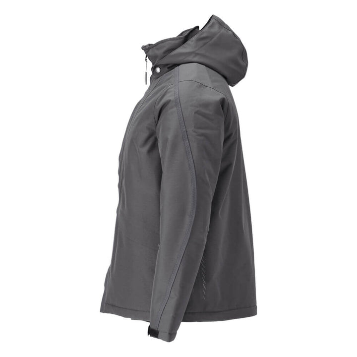 Mascot Lightweight Insulated Breathable Waterproof Winter Jacket 22435-231 Right #colour_stone-grey