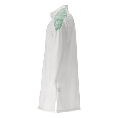 Mascot Lightweight Long Coat 20154-511 Right #colour_white-grass-green