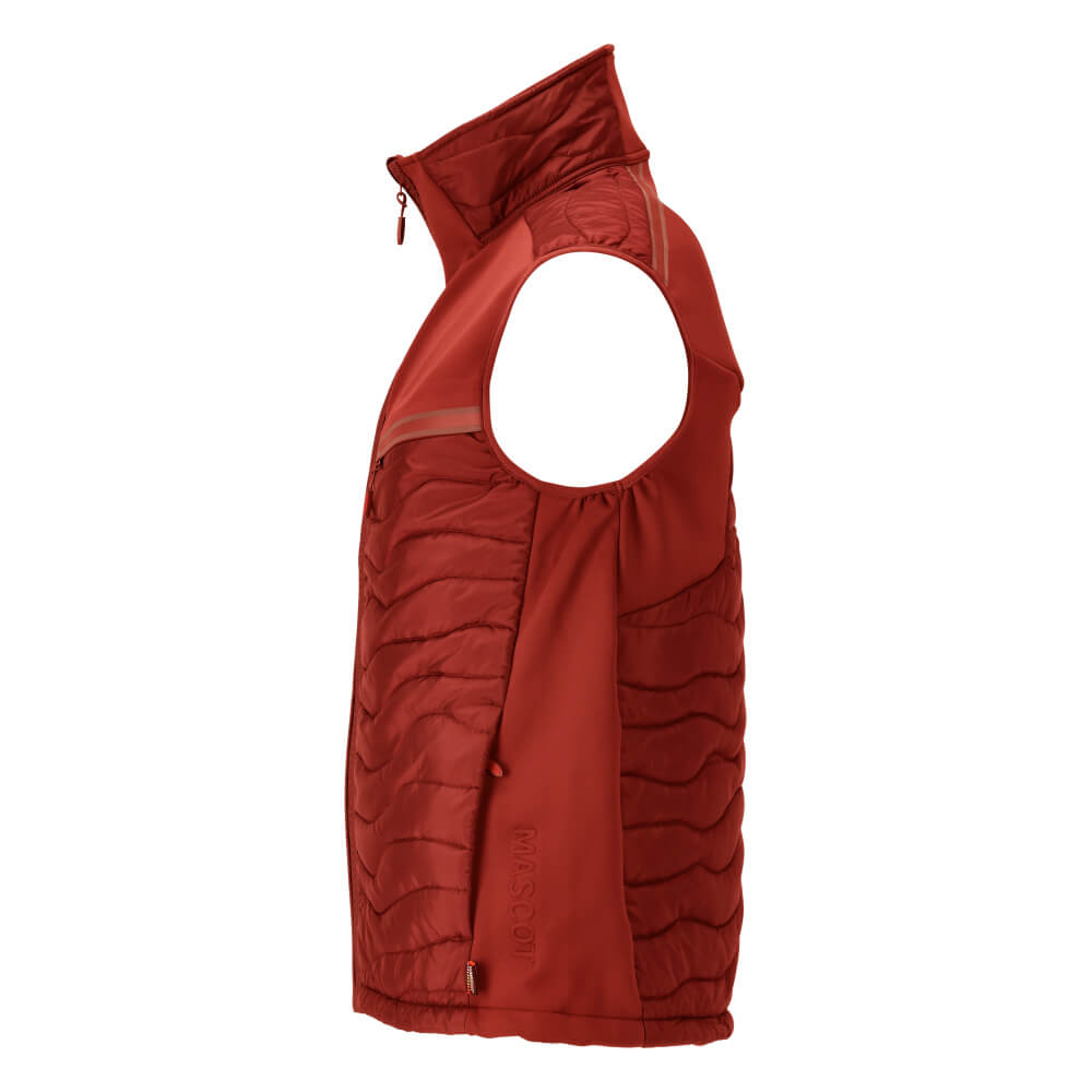 Mascot Lightweight Thermal Gilet 22365-318 Right #colour_autumn-red