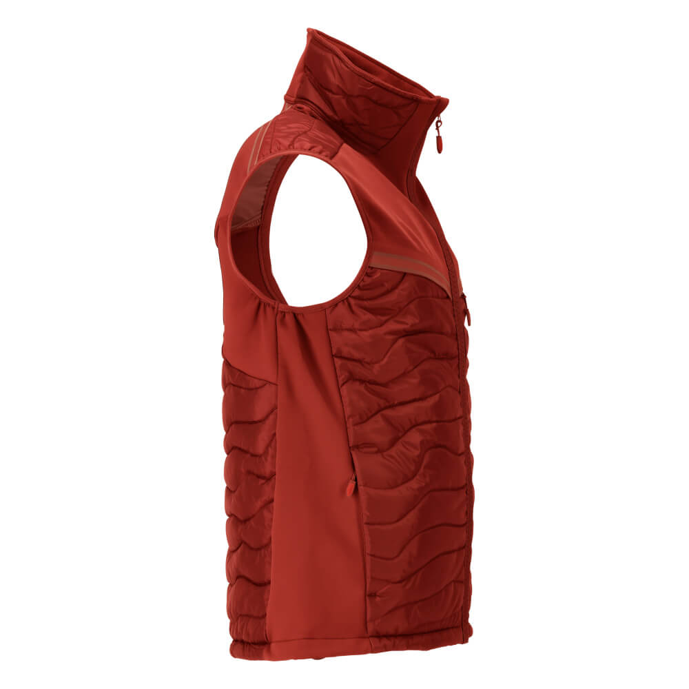 Mascot Lightweight Thermal Gilet 22365-318 Left #colour_autumn-red