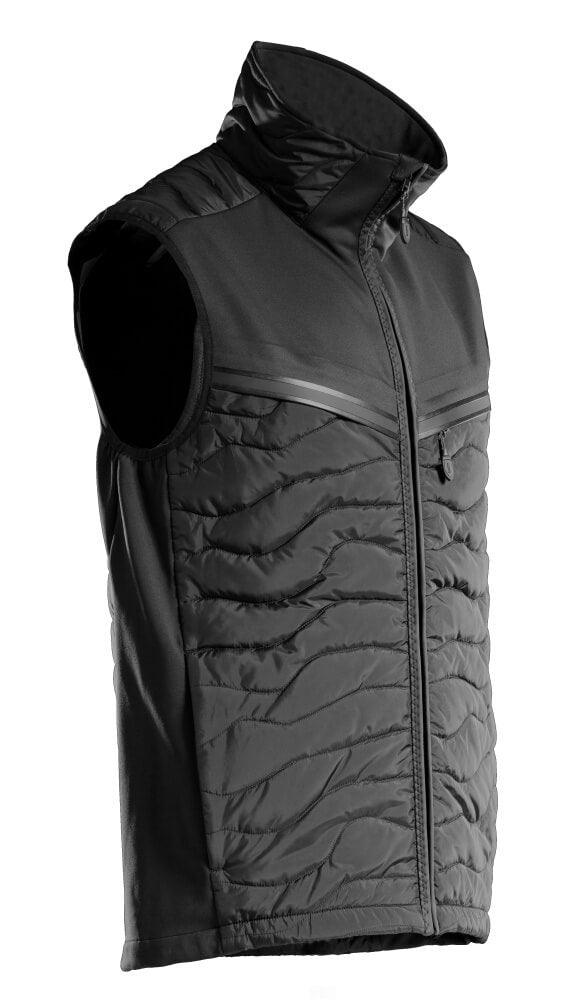 Mascot Lightweight Thermal Gilet 22365-318 Front #colour_black