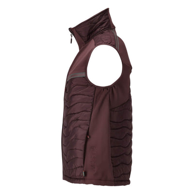 Mascot Lightweight Thermal Gilet 22365-318 Right #colour_bordeaux-red