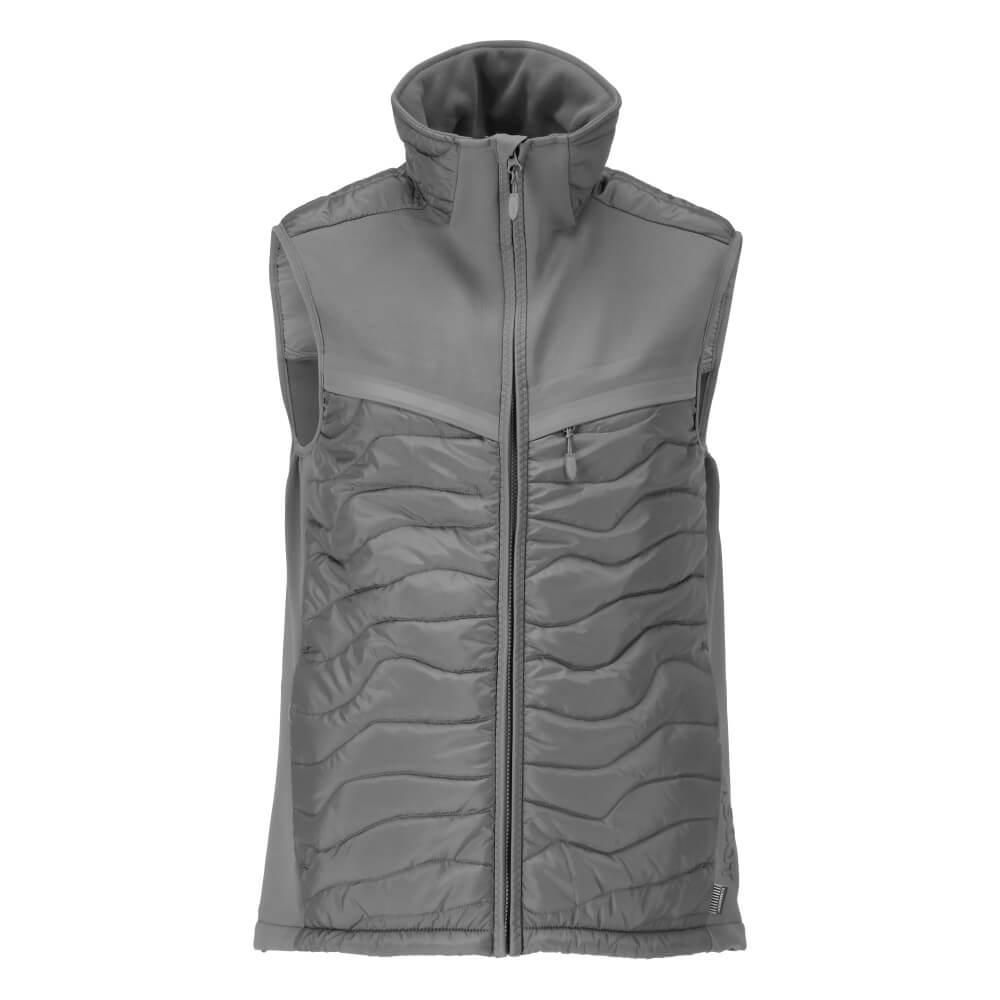 Mascot Lightweight Thermal Gilet 22365-318 Front #colour_stone-grey