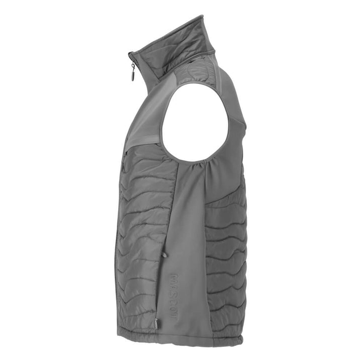 Mascot Lightweight Thermal Gilet 22365-318 Right #colour_stone-grey