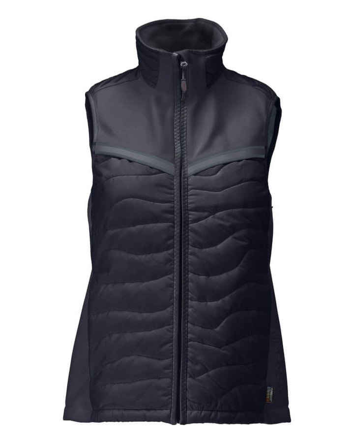 Mascot Lightweight Thermal Gilet 22375-318 Front #colour_dark-navy-blue