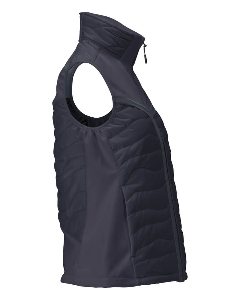 Mascot Lightweight Thermal Gilet 22375-318 Left #colour_dark-navy-blue