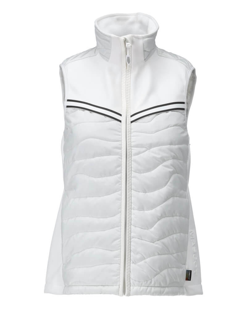 Mascot Lightweight Thermal Gilet 22375-318 Front #colour_white