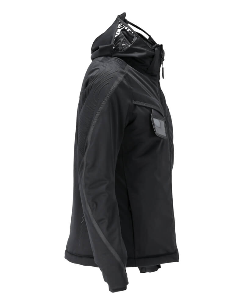 Mascot Lightweight Waterproof and Breathable Insulated Winter Jacket 22045-657 Left #colour_black