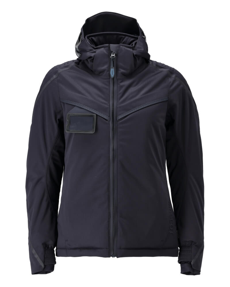 Mascot Lightweight Waterproof and Breathable Insulated Winter Jacket 22045-657 Front #colour_dark-navy-blue