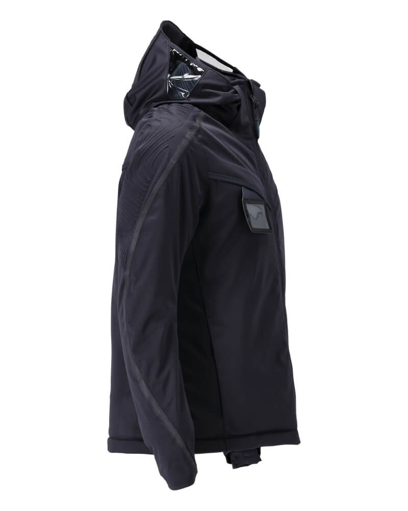 Mascot Lightweight Waterproof and Breathable Insulated Winter Jacket 22045-657 Left #colour_dark-navy-blue