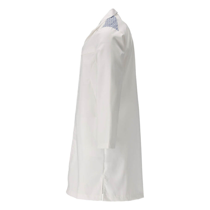 Mascot Long Coat 20354-442 Right #colour_white-azure-blue