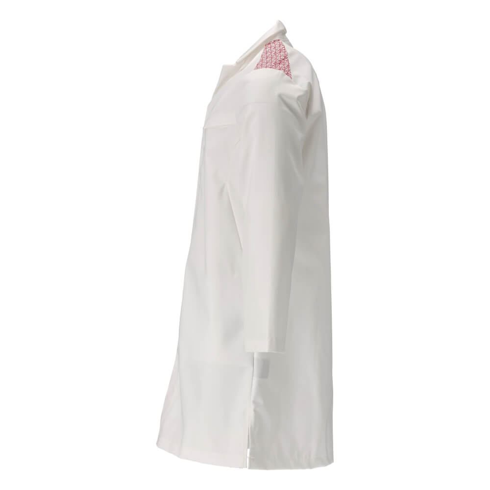 Mascot Long Coat 20354-442 Right #colour_white-traffic-red