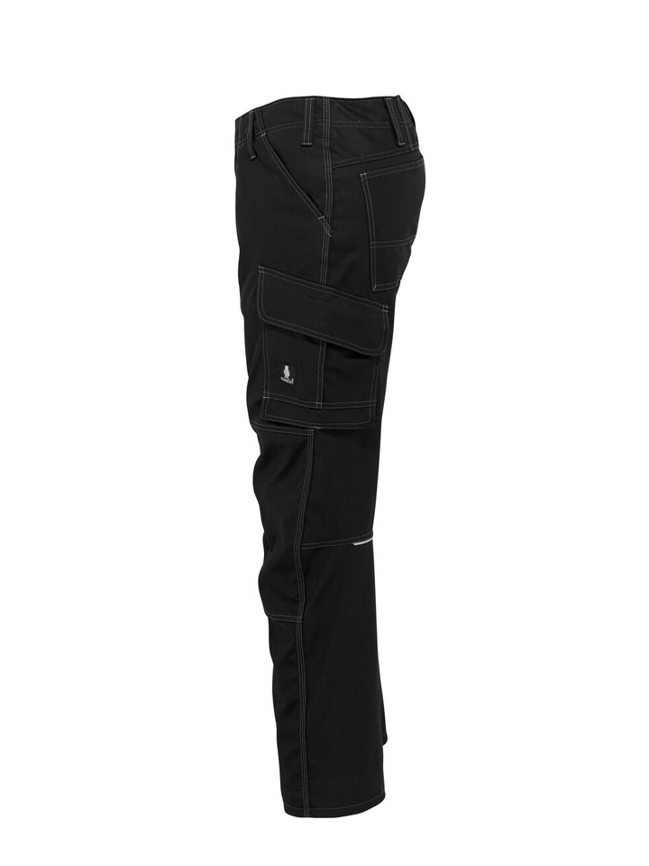 Mascot New Haven Work Trousers 10279-154 Right #colour_black