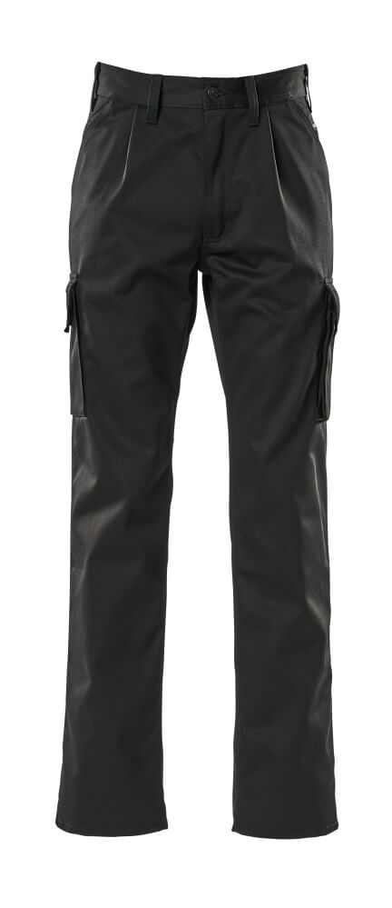 Mascot Orlando Work Trousers 00773-430 Front #colour_black