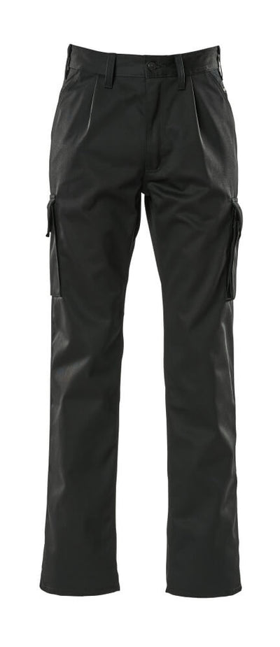 Mascot Orlando Work Trousers 00773-430 Front #colour_black