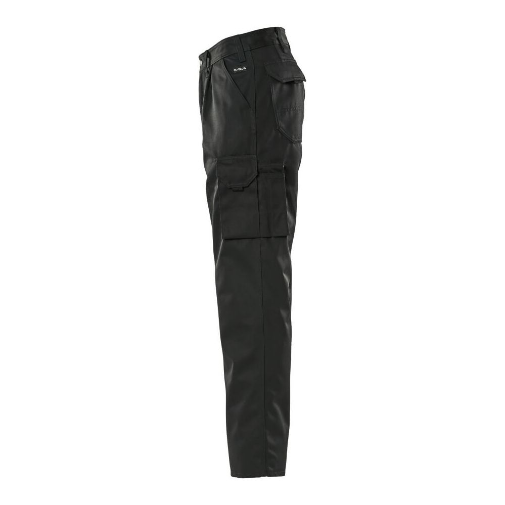 Mascot Orlando Work Trousers 00773-430 Front #colour_black