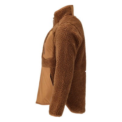 Mascot Pile Jacket with Zipper 22303-682 Right #colour_nut-brown