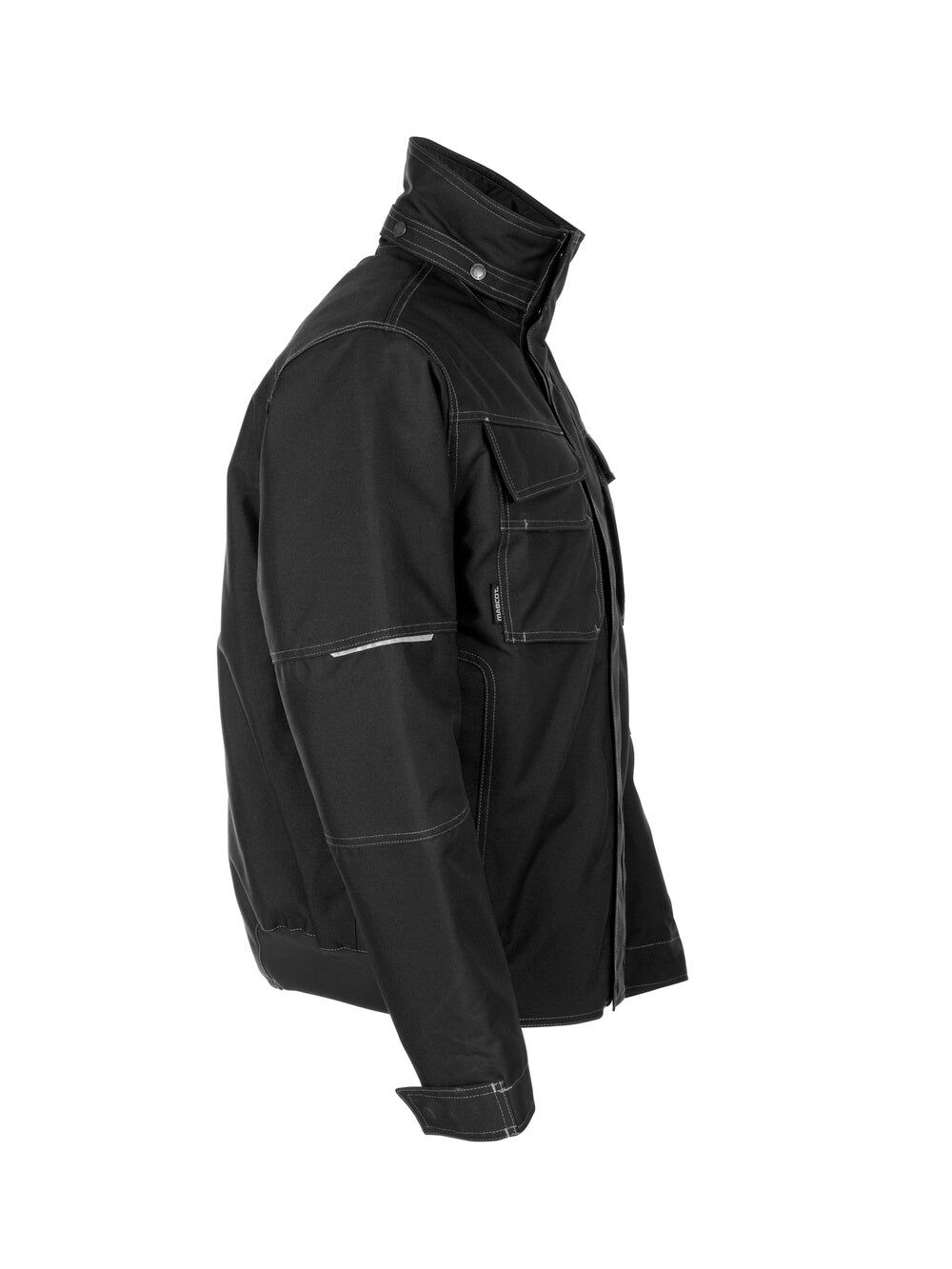 Mascot Pilot Jacket 05035-025 Breathable Waterproof Left #colour_black