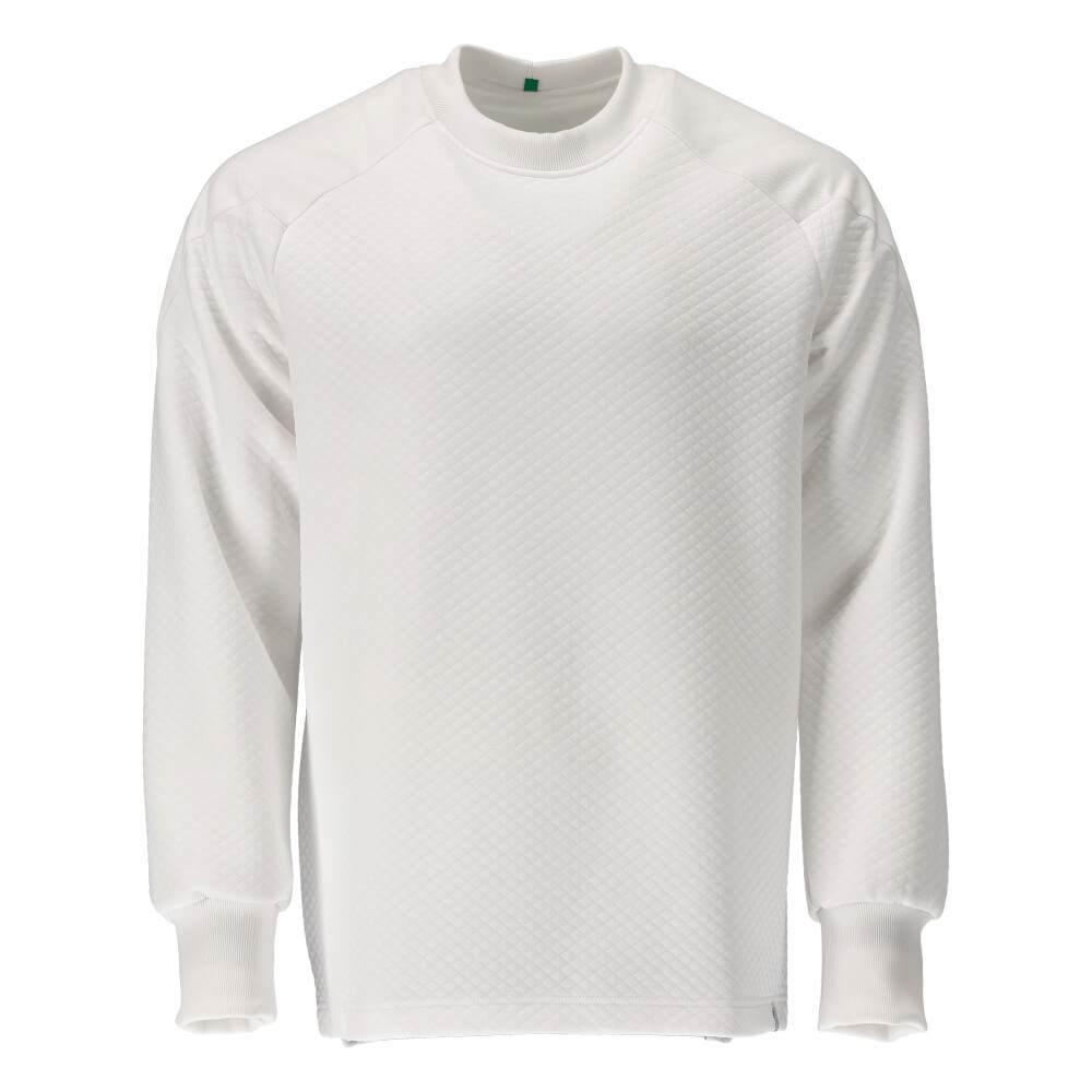 Mascot Premium Performance and Comfort Sweatshirt 20084-932 Front #colour_white