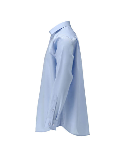 Mascot Premium Pure Cotton Easy Iron Collared Shirt 21204-750 Right #colour_light-blue