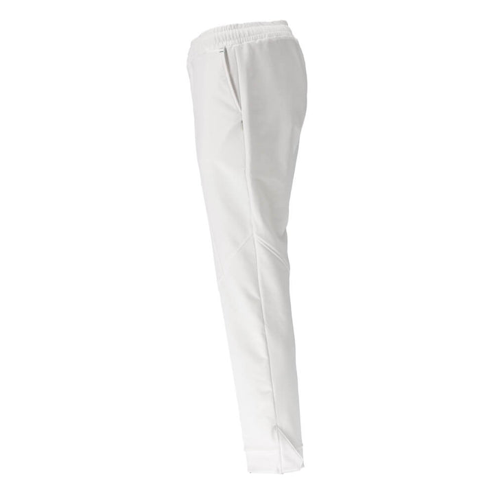 Mascot Quick-Dry Lightweight Durable 4-Way-Stretch Trousers with Thigh Pockets 20159-511 Right #colour_white