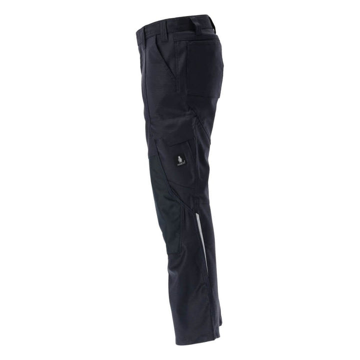 Mascot Ripstop Trousers with Kneepad Pockets 20979-459 Right #colour_dark-navy-blue