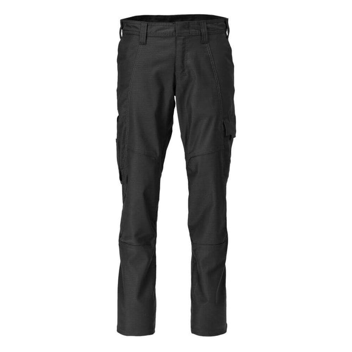 Mascot Ripstop Trousers with Thigh Pockets 20179-459 Front #colour_black