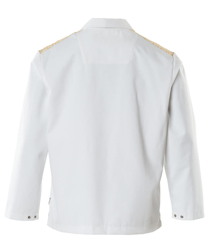 Mascot Smock 20252-442 Rear #colour_white-curry-gold