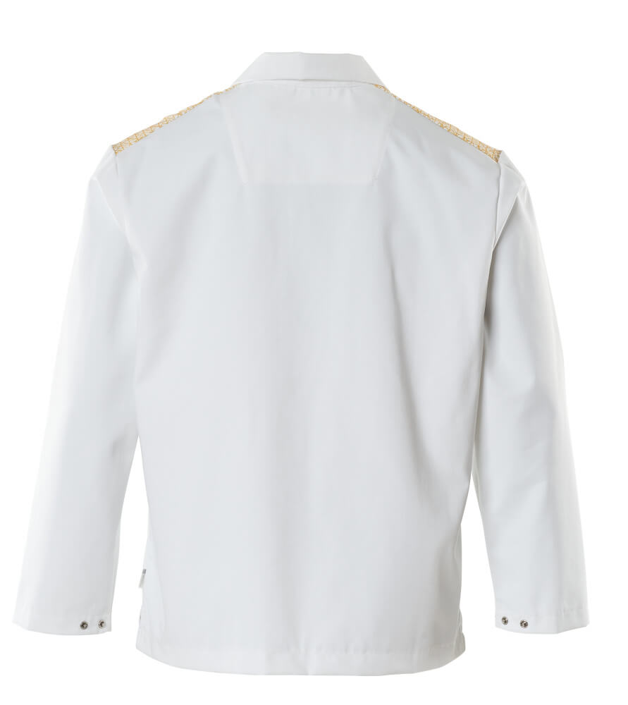 Mascot Smock 20252-442 Rear #colour_white-curry-gold