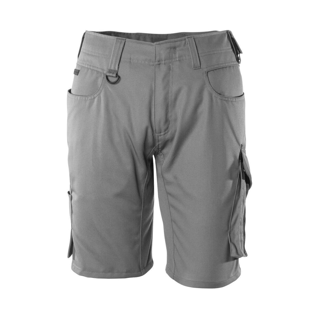 Mascot Stuttgart Work Shorts 12049-442 Front #colour_anthracite-grey-black