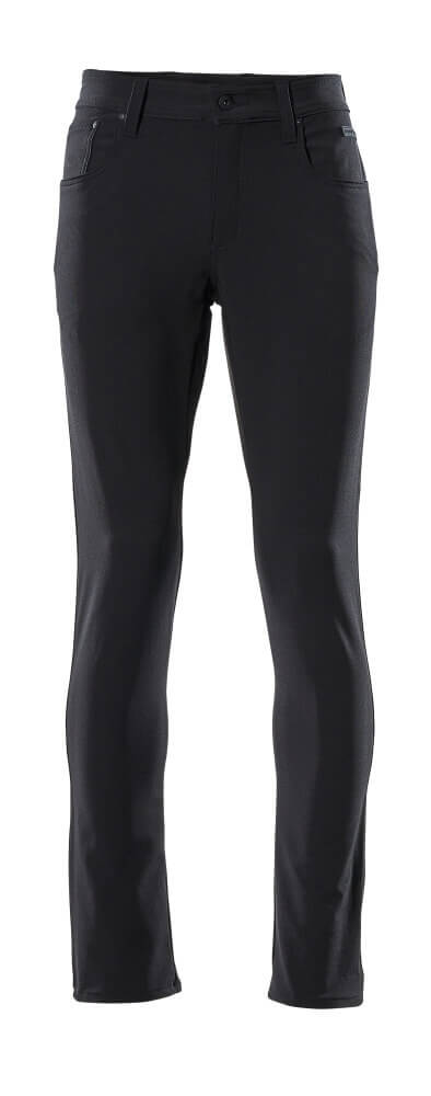 Mascot Water-Repellent Stretch Trousers 20739-511 Front #colour_black