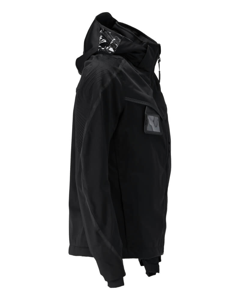 Mascot Waterproof Breathable Stretch Outer Shell Jacket 22011-657 Left #colour_black