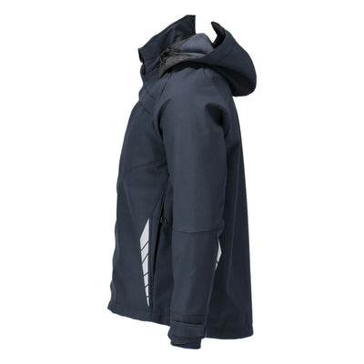 Mascot Wind and Water Repellent Breathable Softshell Jacket 23102-246 Right #colour_dark-navy-blue