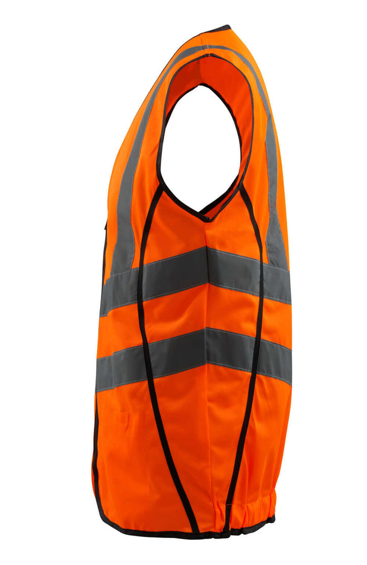 Mascot Wingate Hi-Vis Traffic Vest 50145-977 Right #colour_hi-vis-orange