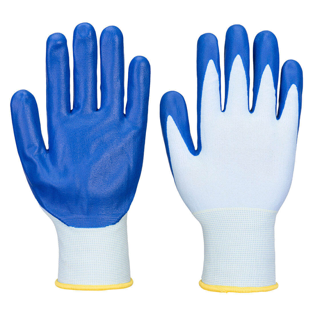 Portwest AP71 FD Grip 15 Nitrile Safe Food Handling Gloves Blue Main#colour_blue