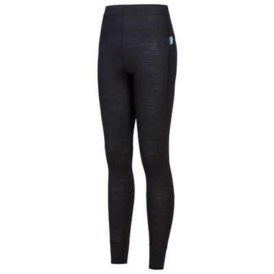 Portwest B181 Merino Wool Baselayer Thermal Leggings Black Image 2#colour_black