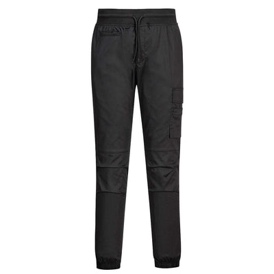 Portwest C074 Stretch Chefs Jogger Pants Black Main#colour_black