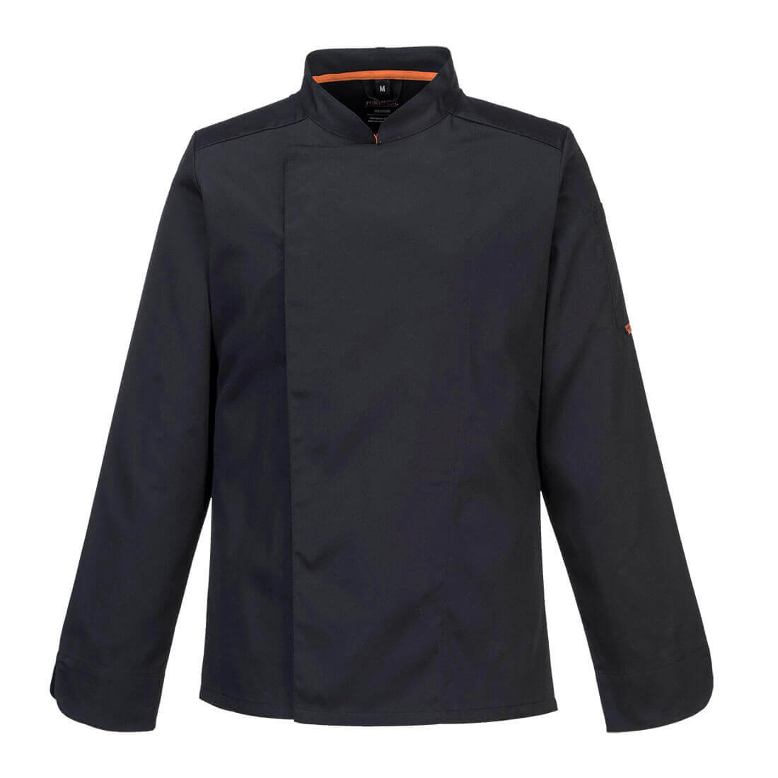 Portwest C846 Stretch Mesh Air Pro Long Sleeve Jacket Black Main#colour_black