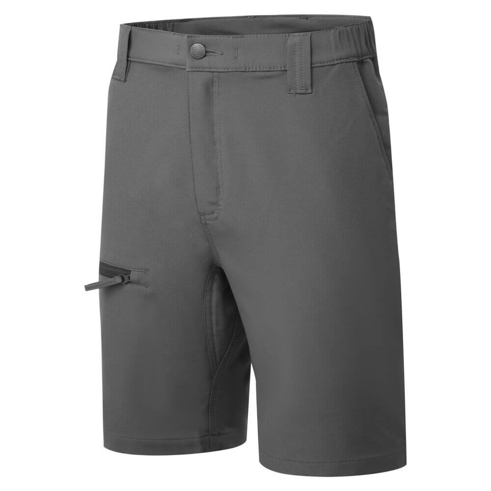 Portwest CD882 WX2 Eco 4-Way Stretch Shorts Metal Grey Image 2#colour_metal-grey