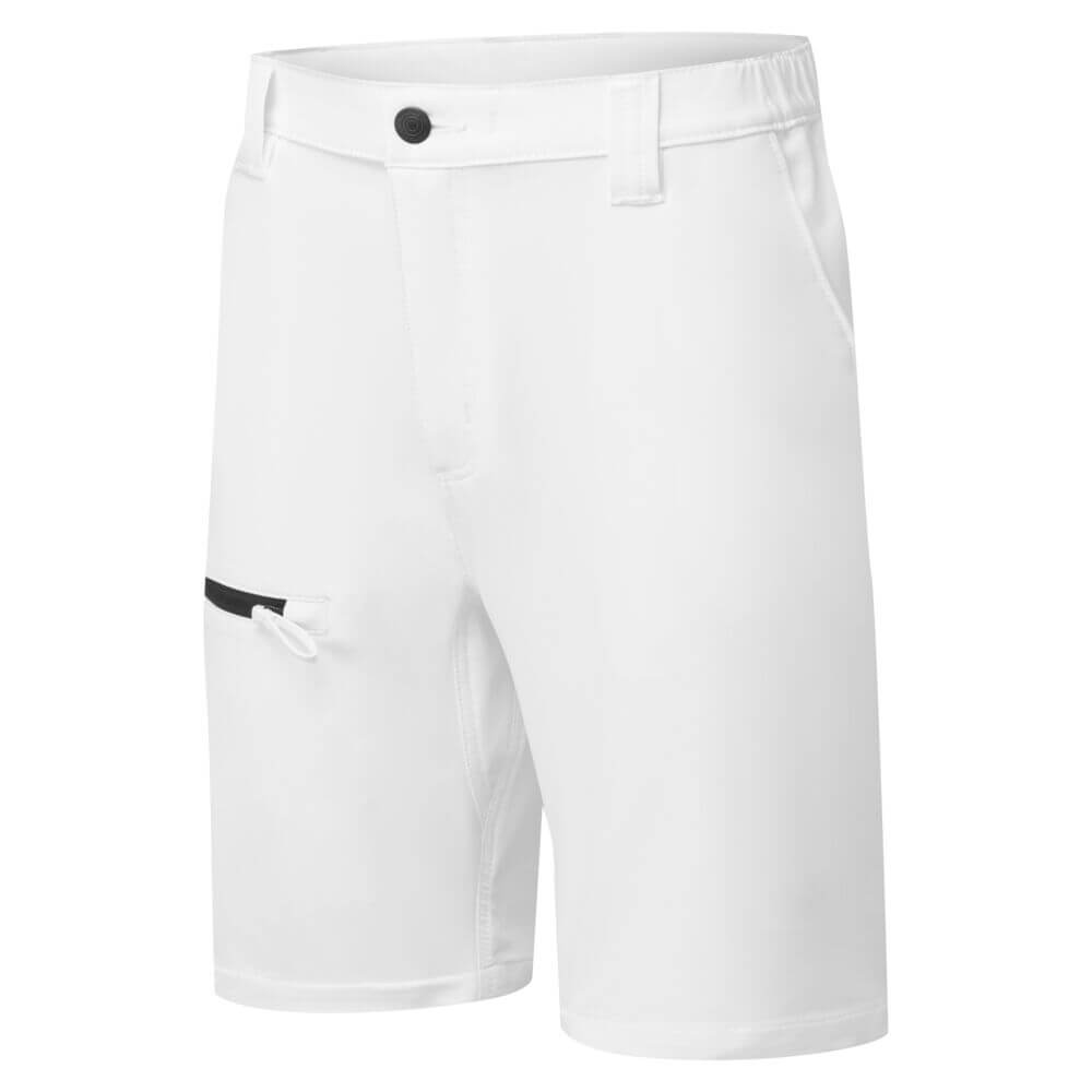 Portwest CD882 WX2 Eco 4-Way Stretch Shorts White Image 2#colour_white