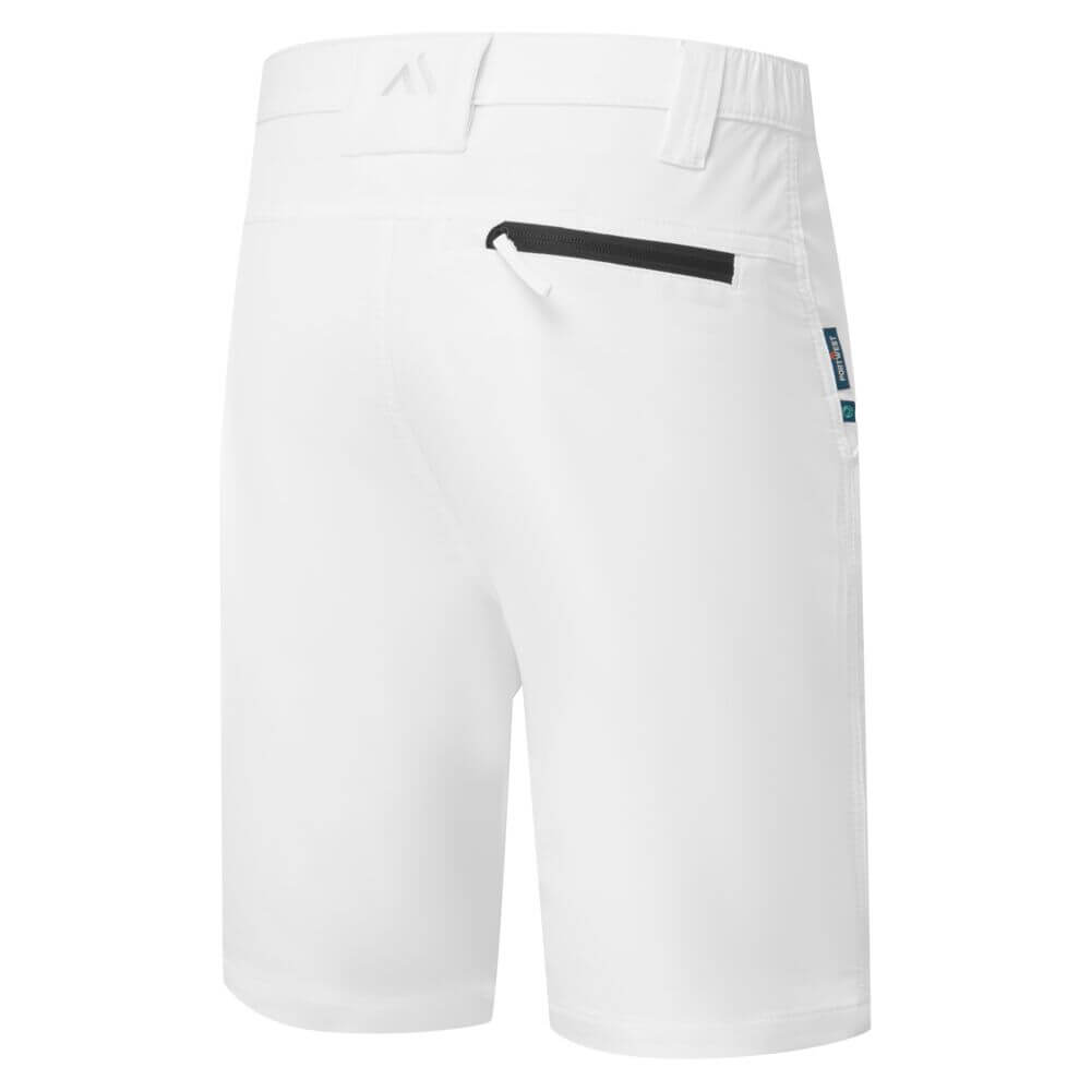 Portwest CD882 WX2 Eco 4-Way Stretch Shorts White Image 3#colour_white