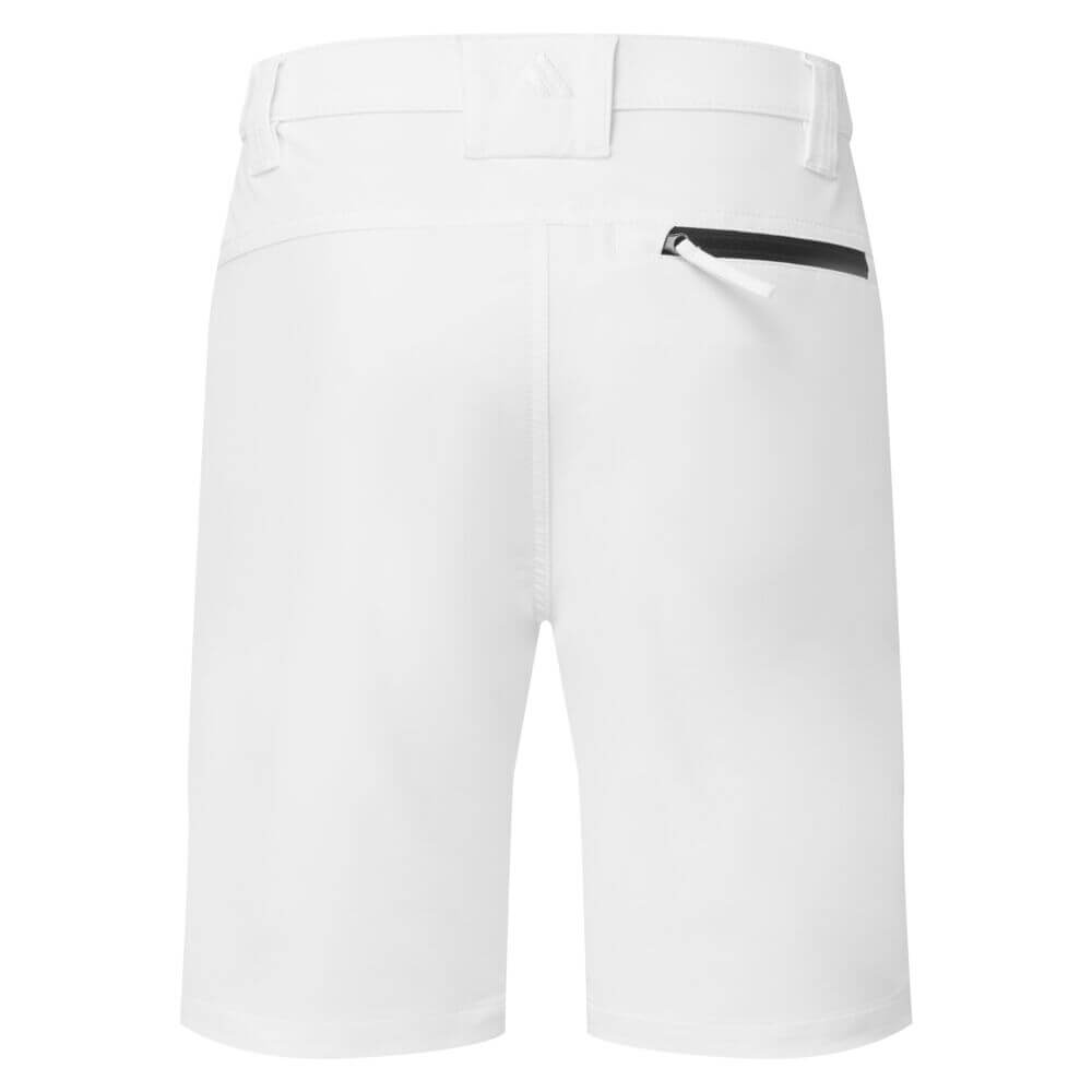 Portwest CD882 WX2 Eco 4-Way Stretch Shorts White Rear#colour_white