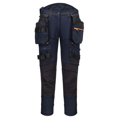 Portwest DX452 DX4 Womens 4-Way-Stretch Detachable Holster Pocket Trousers Dark Navy Main#colour_dark-navy